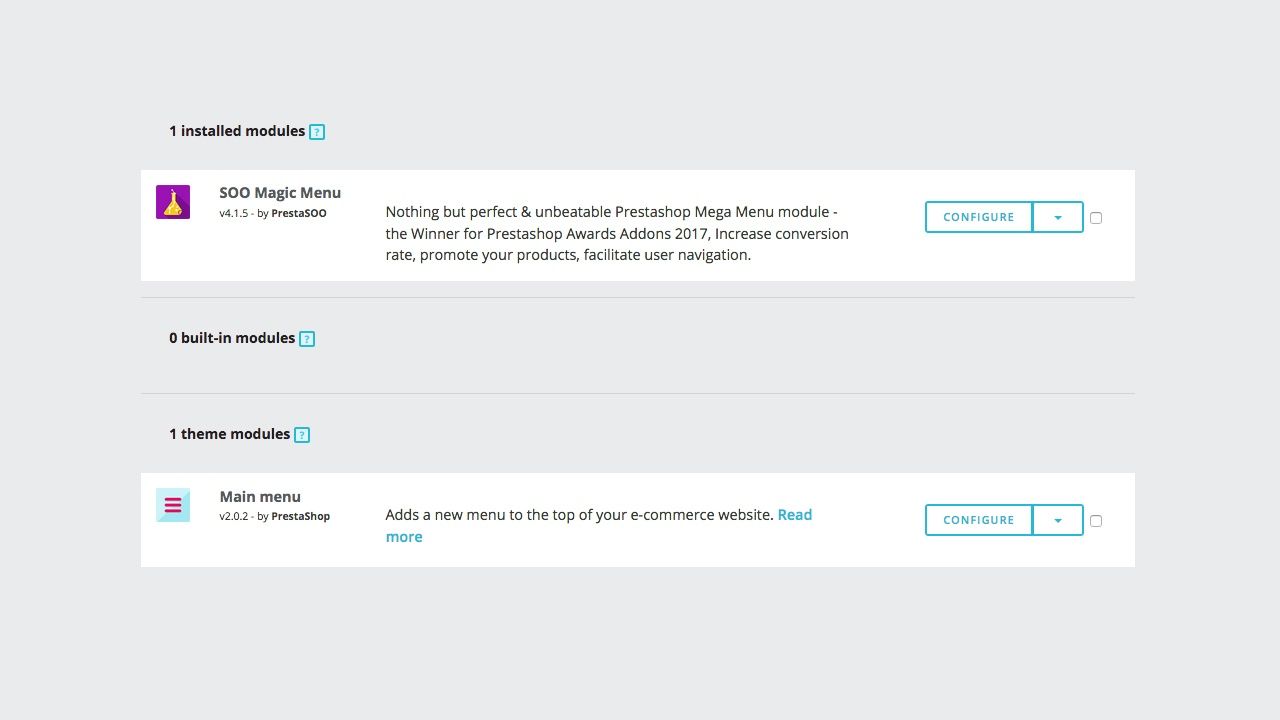 Comment ajouter un lien personnalisé au menu Prestashop