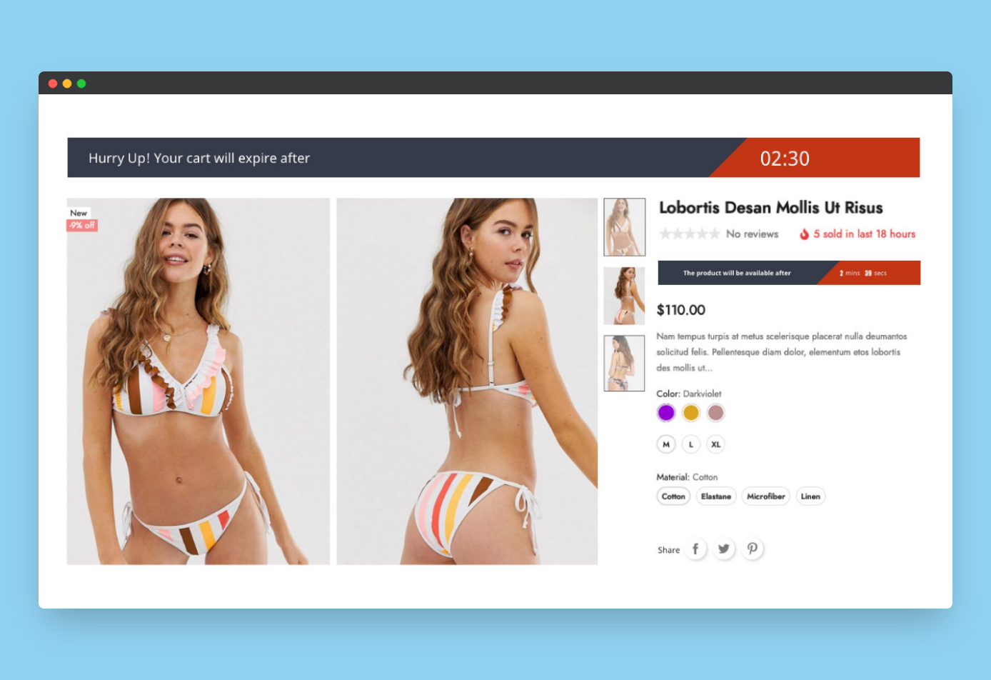 Reserve Products Temporary & Cart Expiration: New Update